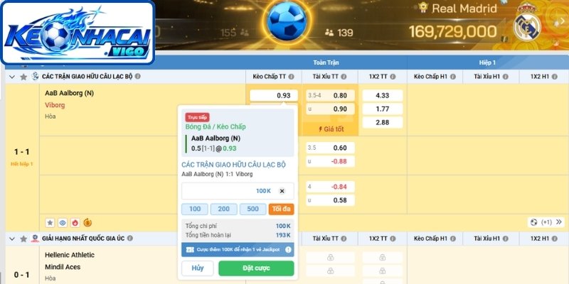 Cách tính xiên với kèo châu Á