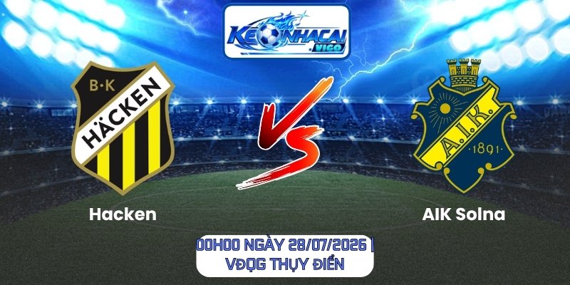 Hacken vs AIK Solna