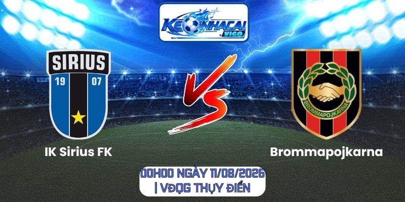 IK Sirius FK vs Brommapojkarna
